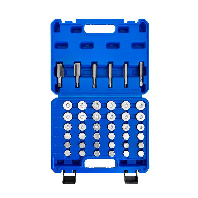 Набор приспособлений для восстановления резьбы масляных поддонов Horex HZ 25.1.302SK